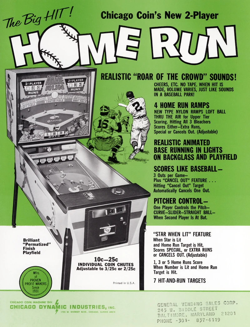 Dépliant pour Home Run
