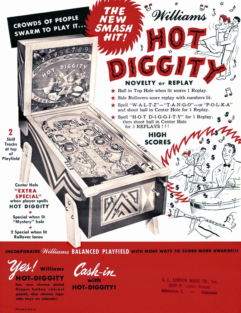 Flyer for Hot Diggity