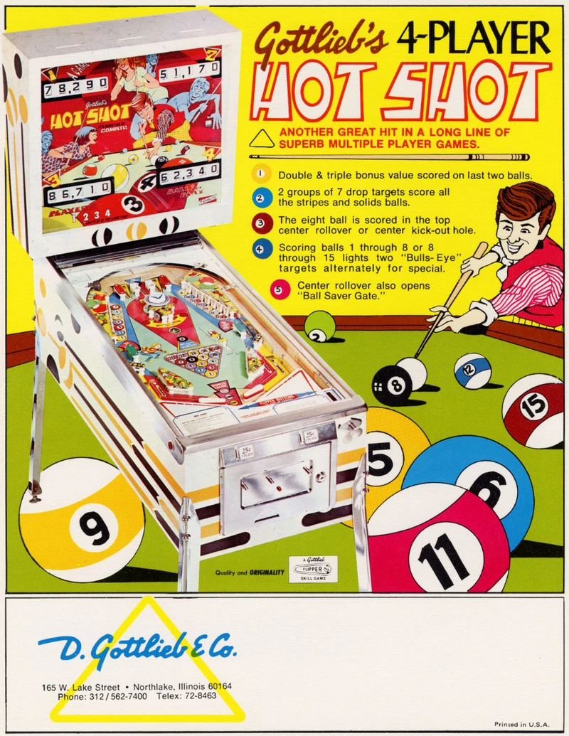 Flyer for Hot Shot
