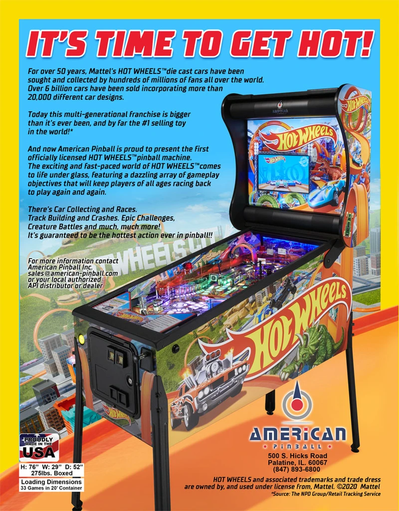 Dépliant pour Hot Wheels
