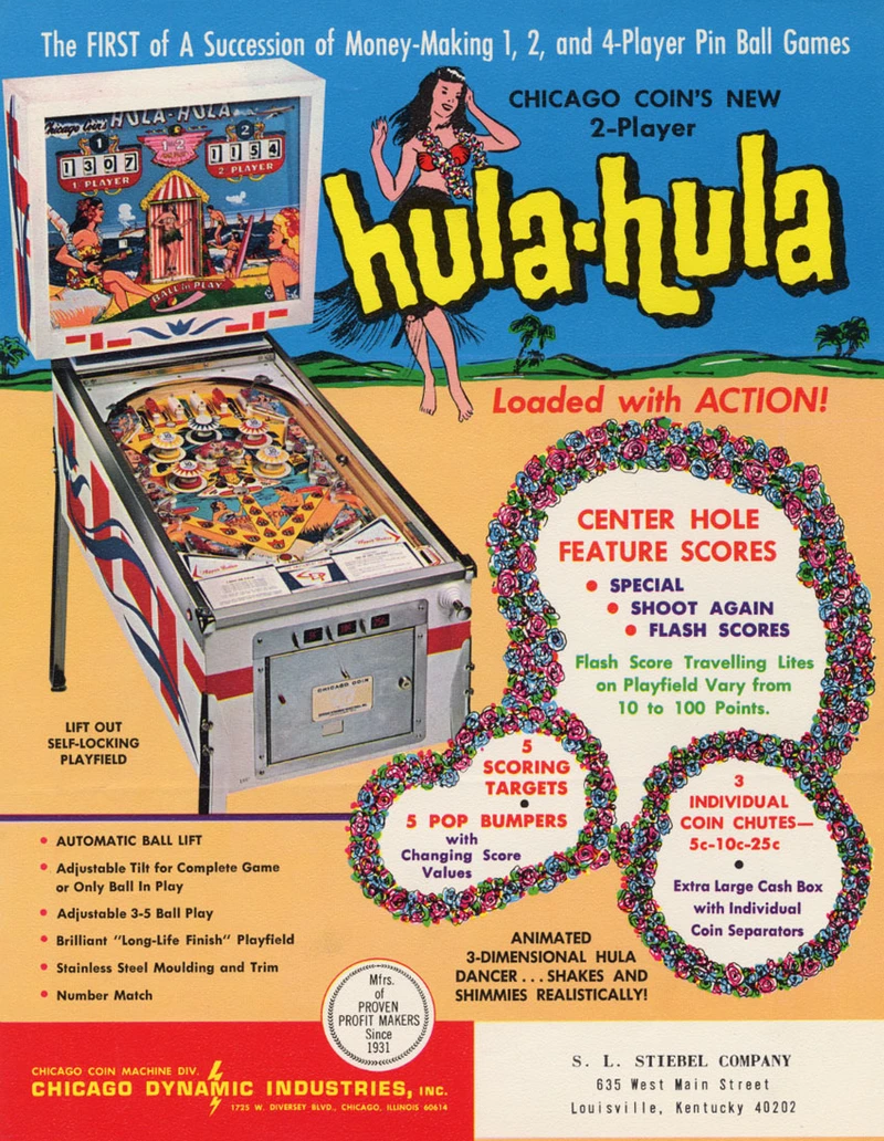 Dépliant pour Hula-Hula