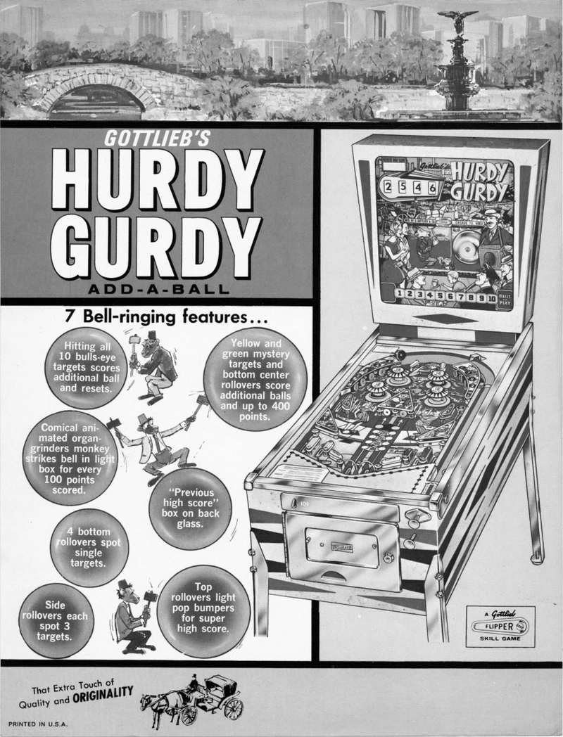 Flyer for Hurdy Gurdy