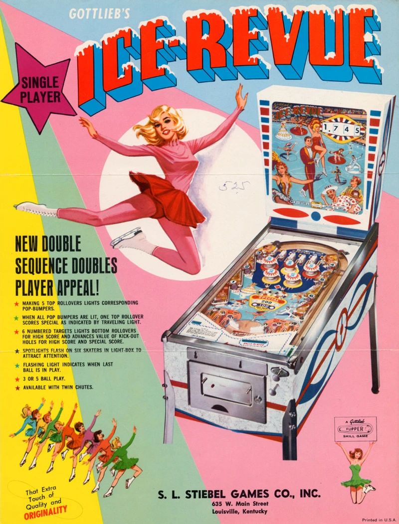 Flyer for Ice-Revue