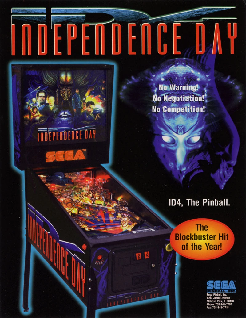 Dépliant pour Independence Day