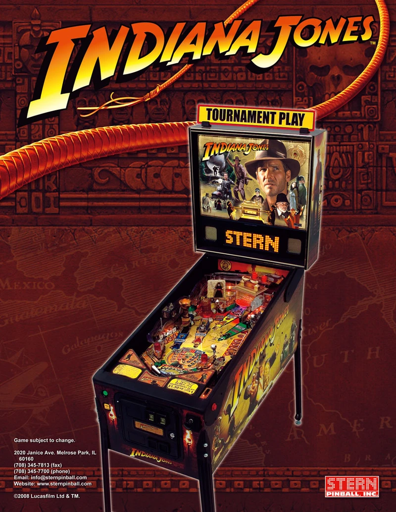 Flyer for Indiana Jones