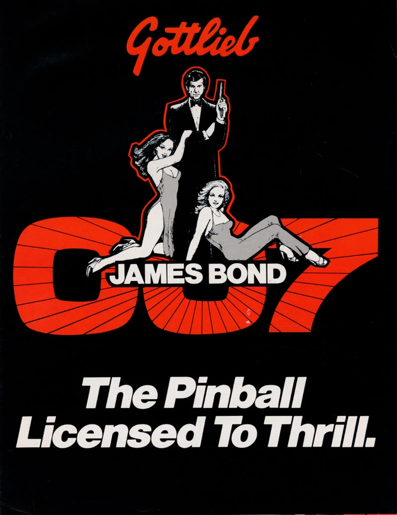 Flyer for James Bond 007