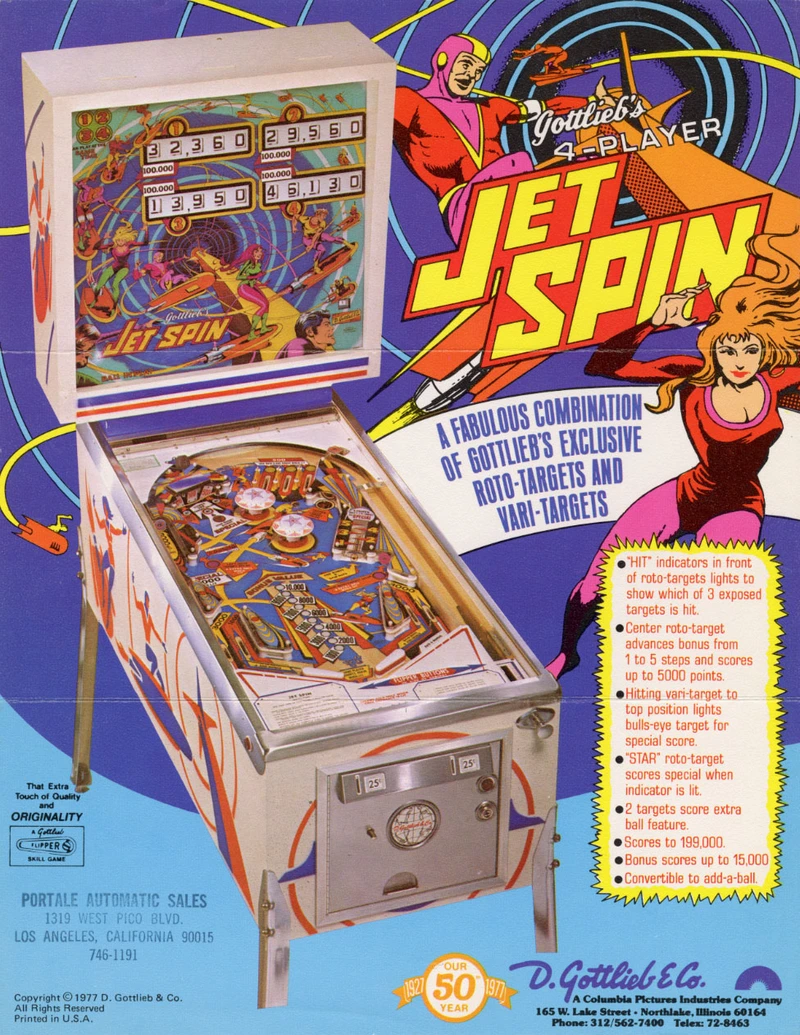 Flyer for Jet Spin