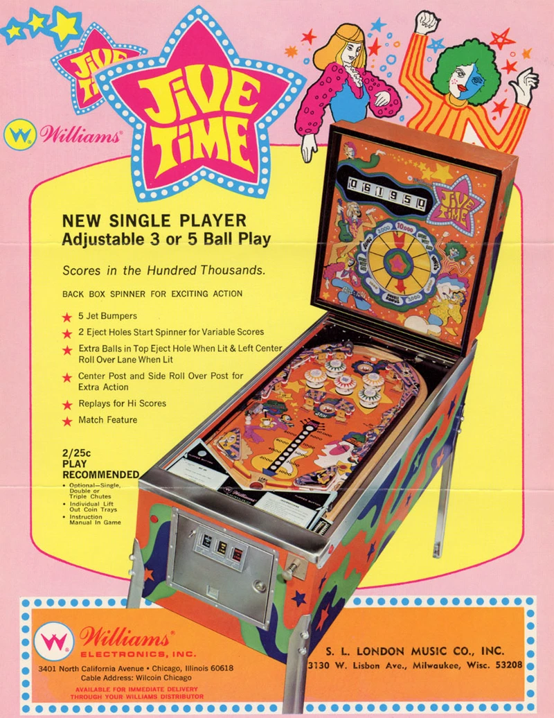 Dépliant pour Jive Time