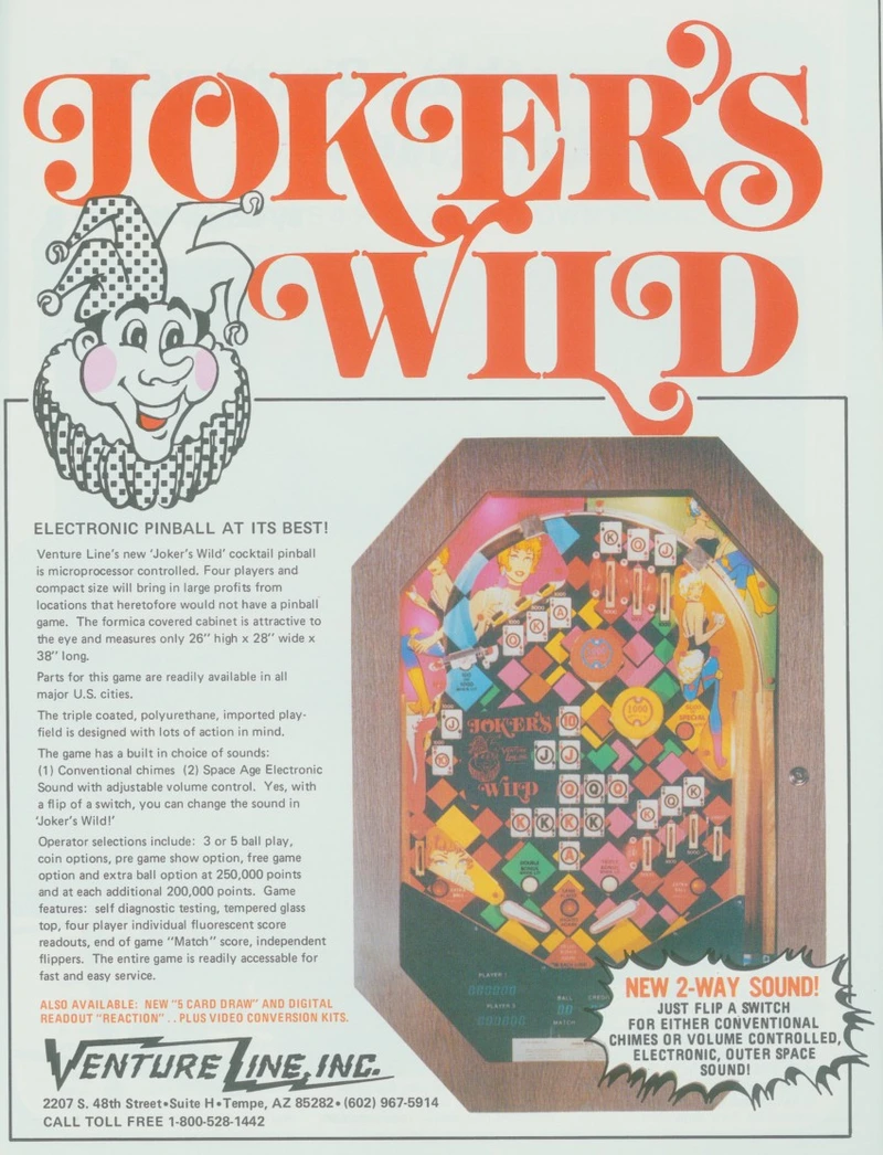 Flyer for Joker's Wild
