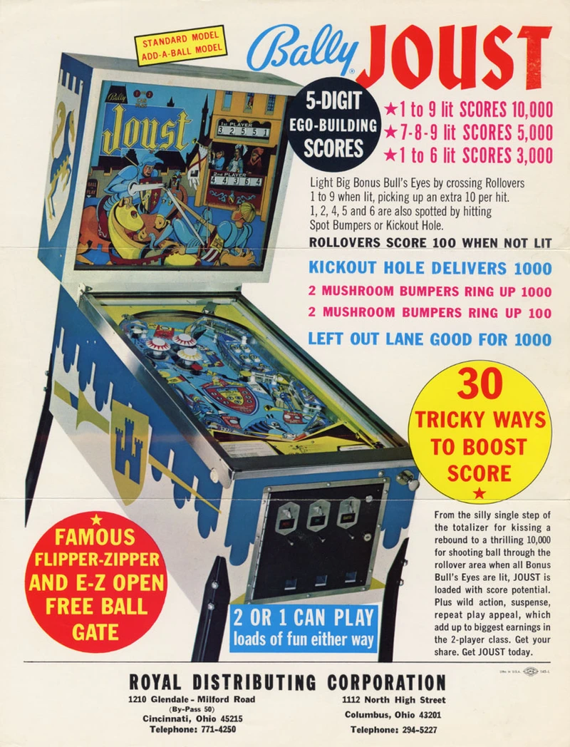 Flyer for Joust