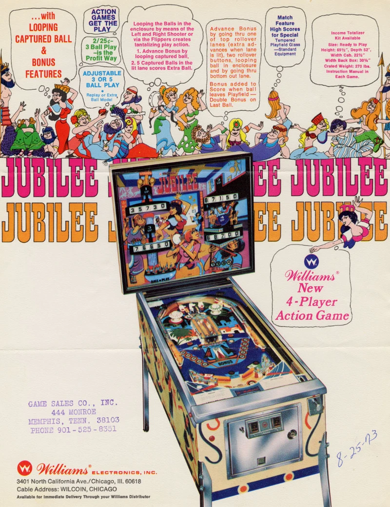 Flyer for Jubilee
