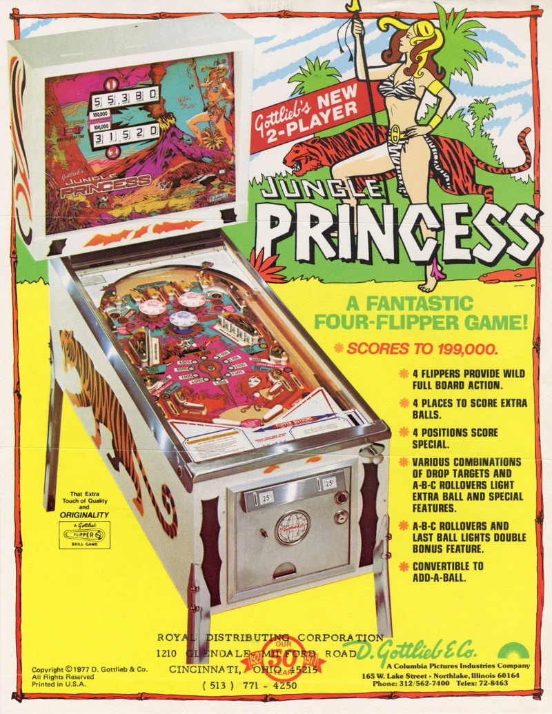 Flyer for Jungle Princess