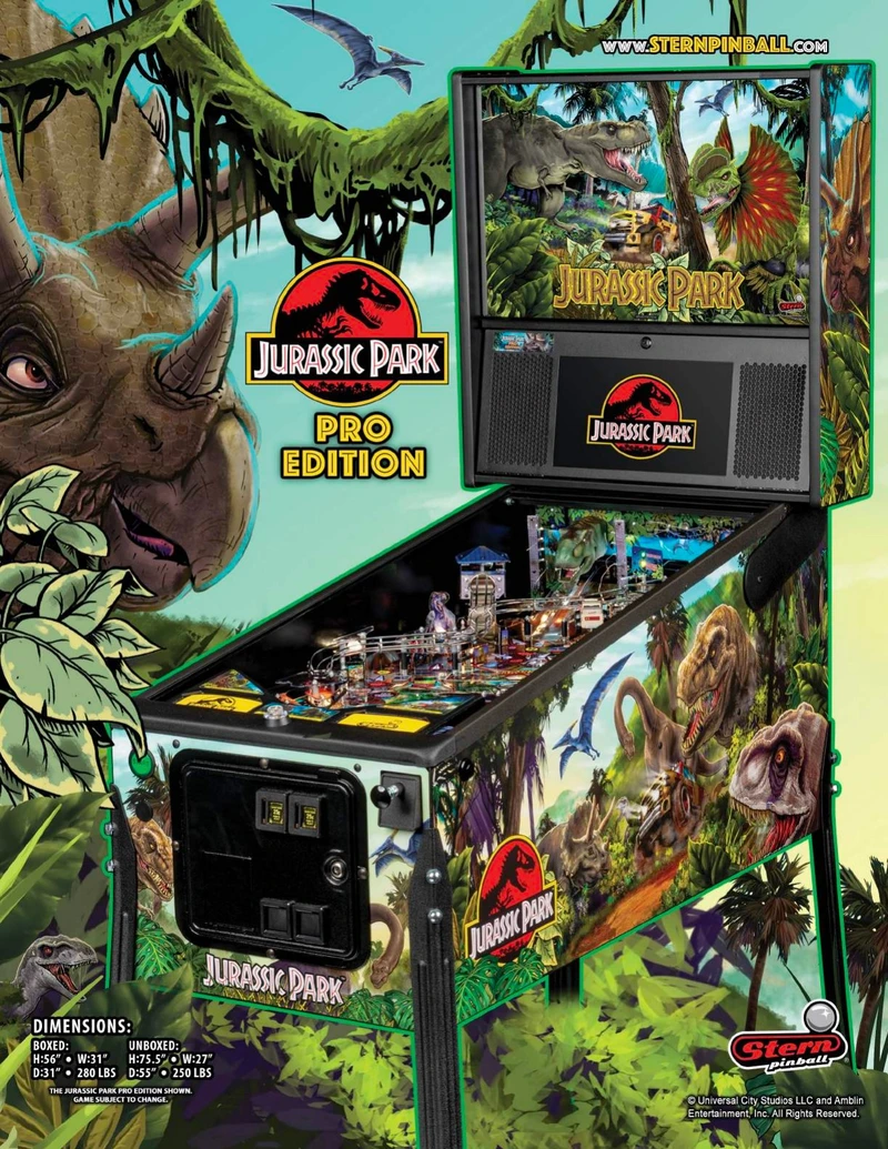 Flyer for Jurassic Park (Pro)