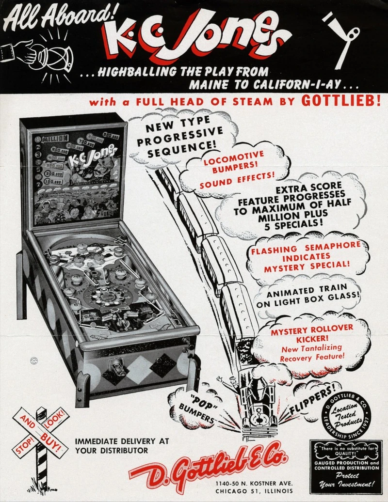 Flyer for K. C. Jones