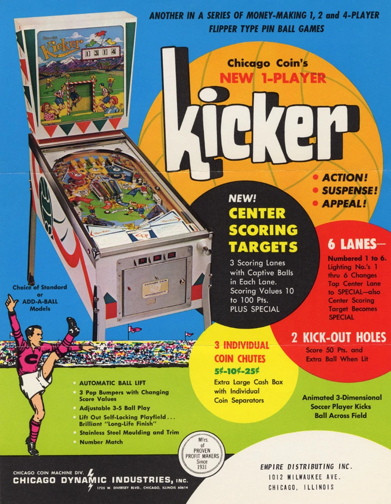 Dépliant pour Kicker