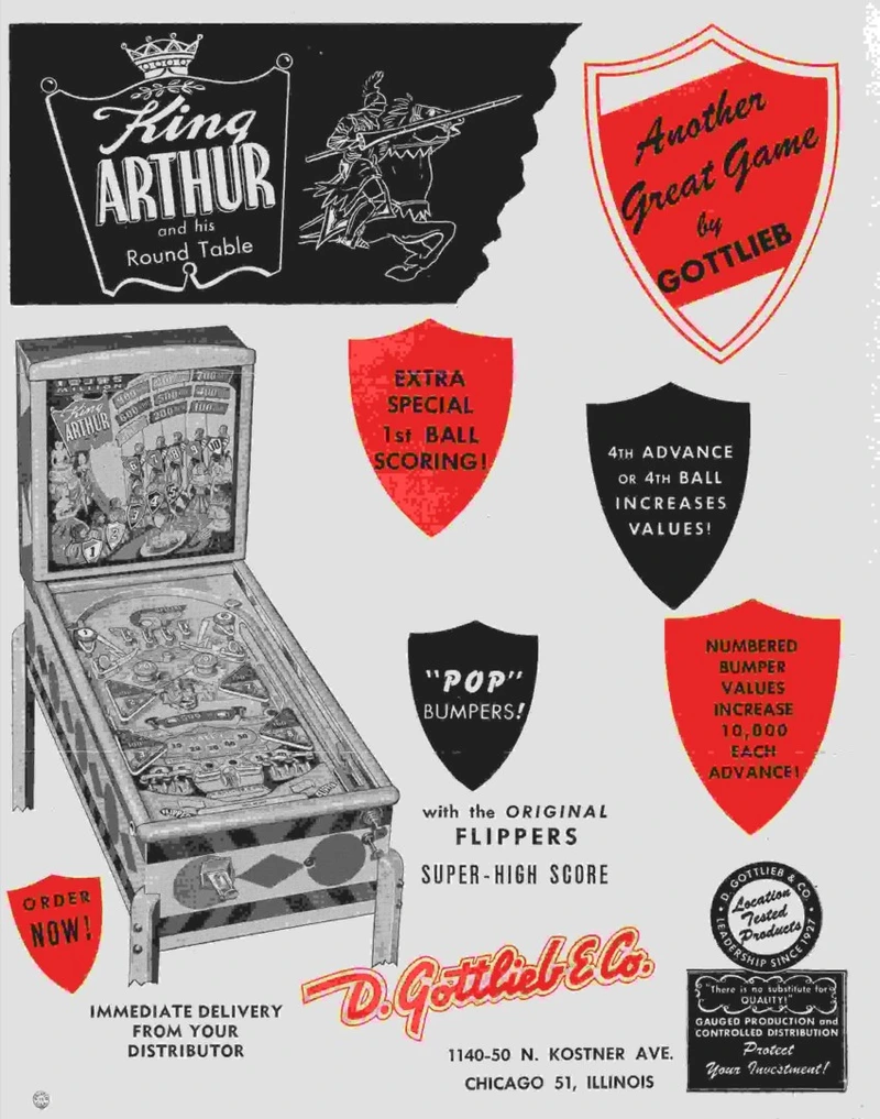 Flyer for King Arthur and his Round Table