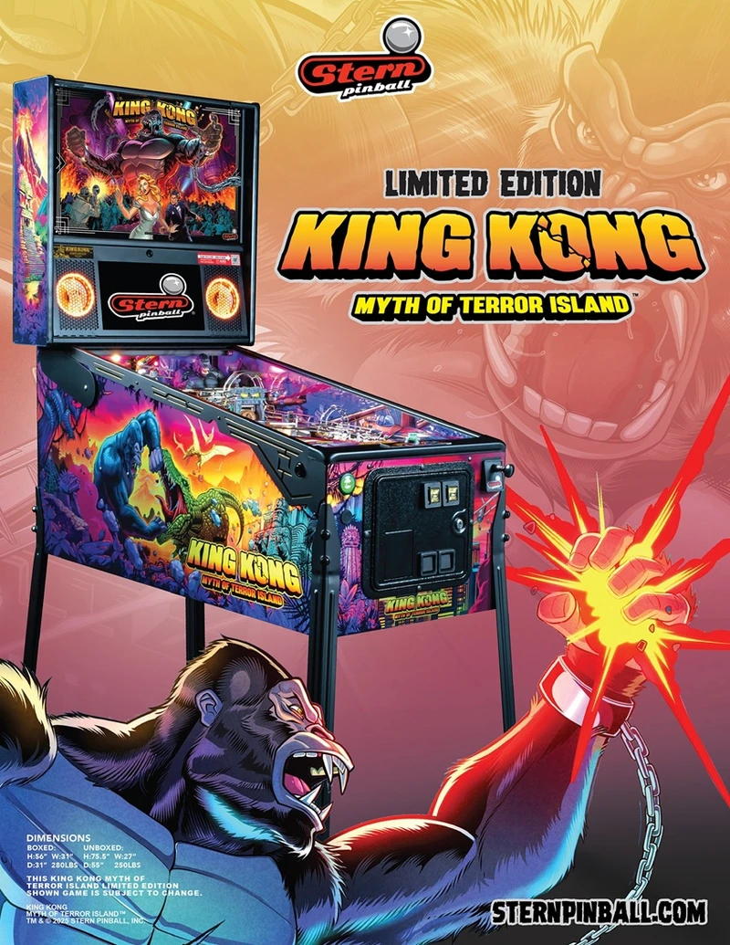 Flyer for King Kong: Myth of Terror Island (LE)