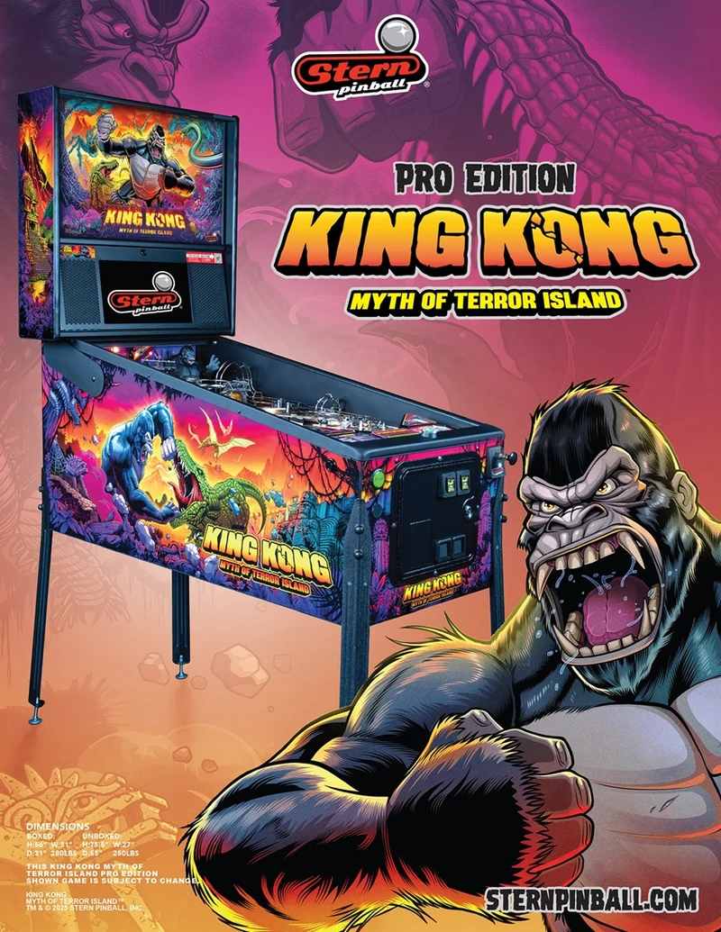 Flyer for King Kong: Myth of Terror Island (Pro)