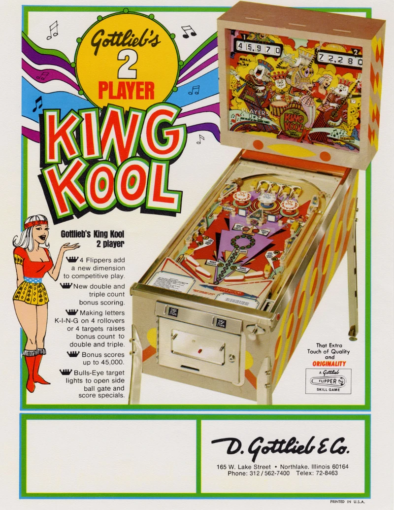 Flyer for King Kool