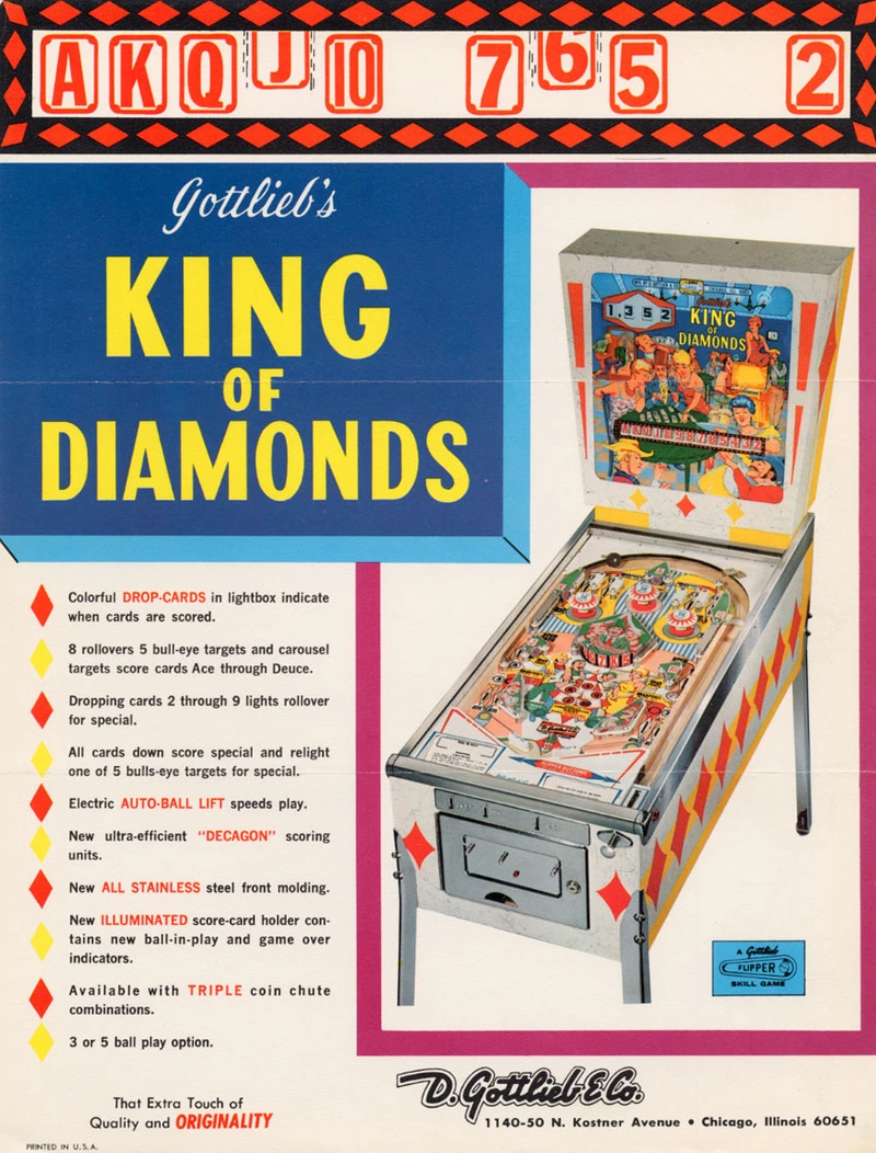 Flyer for King of Diamonds