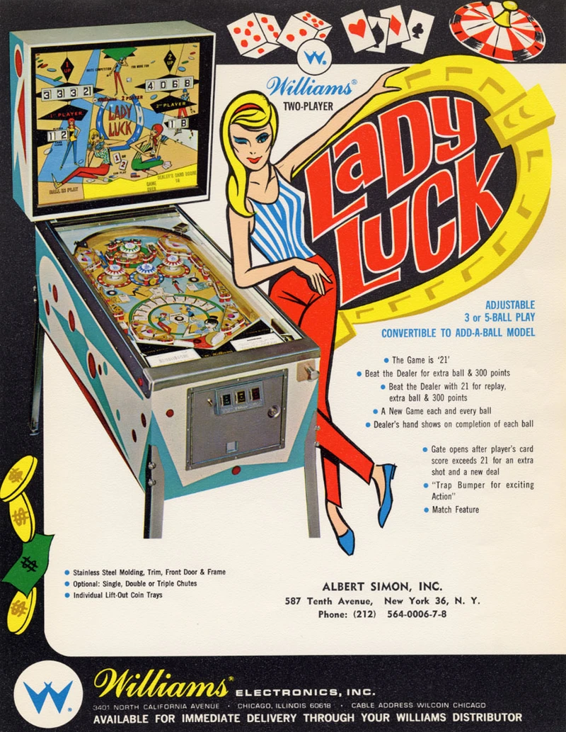 Dépliant pour Lady Luck