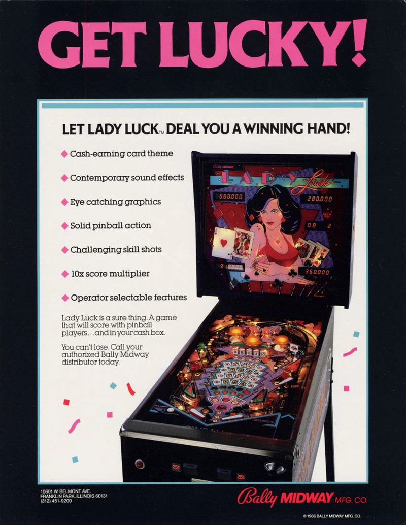 Flyer for Lady Luck