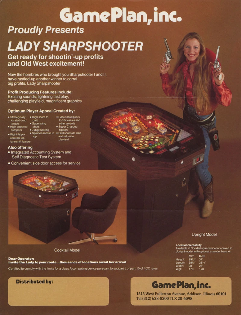 Dépliant pour Lady Sharpshooter