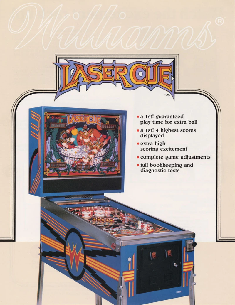 Flyer for Laser Cue