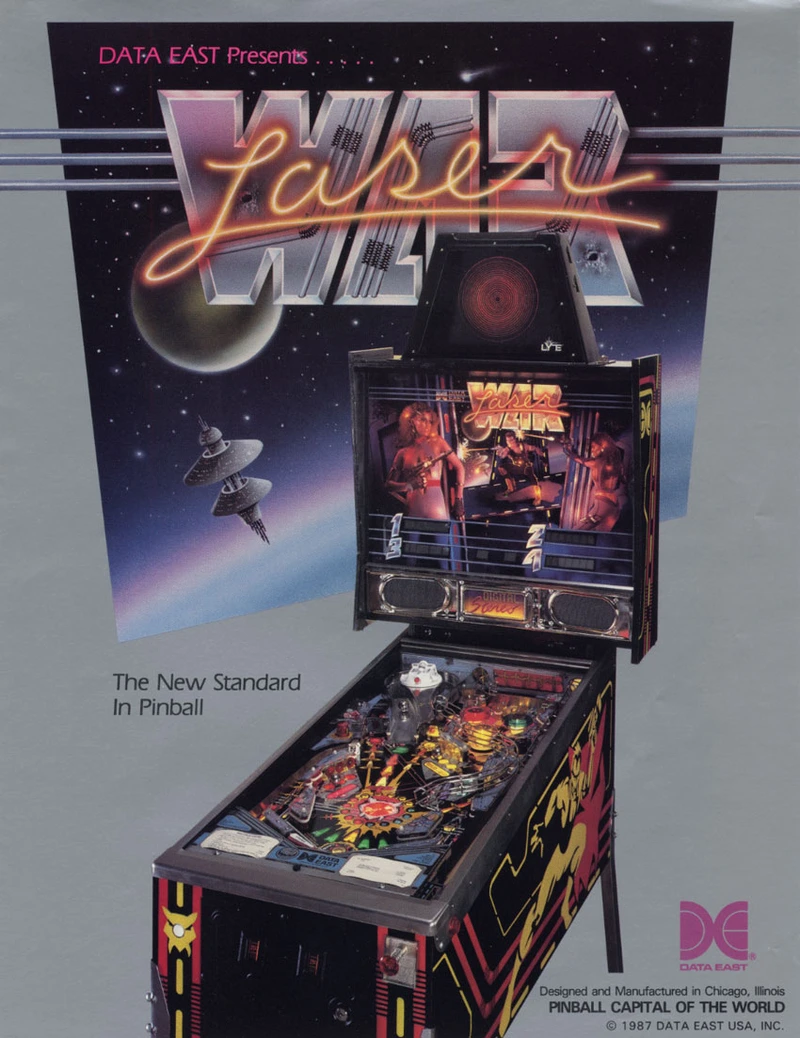 Dépliant pour Laser War