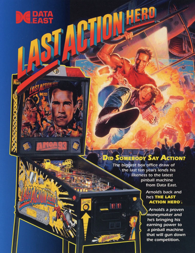Flyer for Last Action Hero