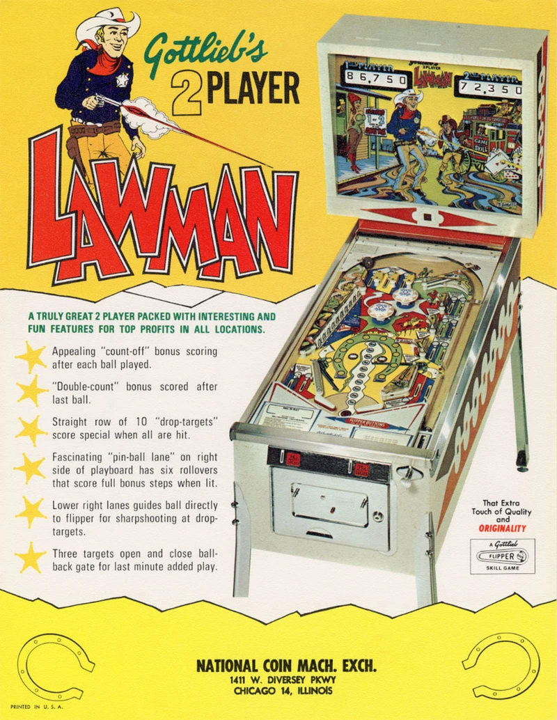 Flyer for Lawman