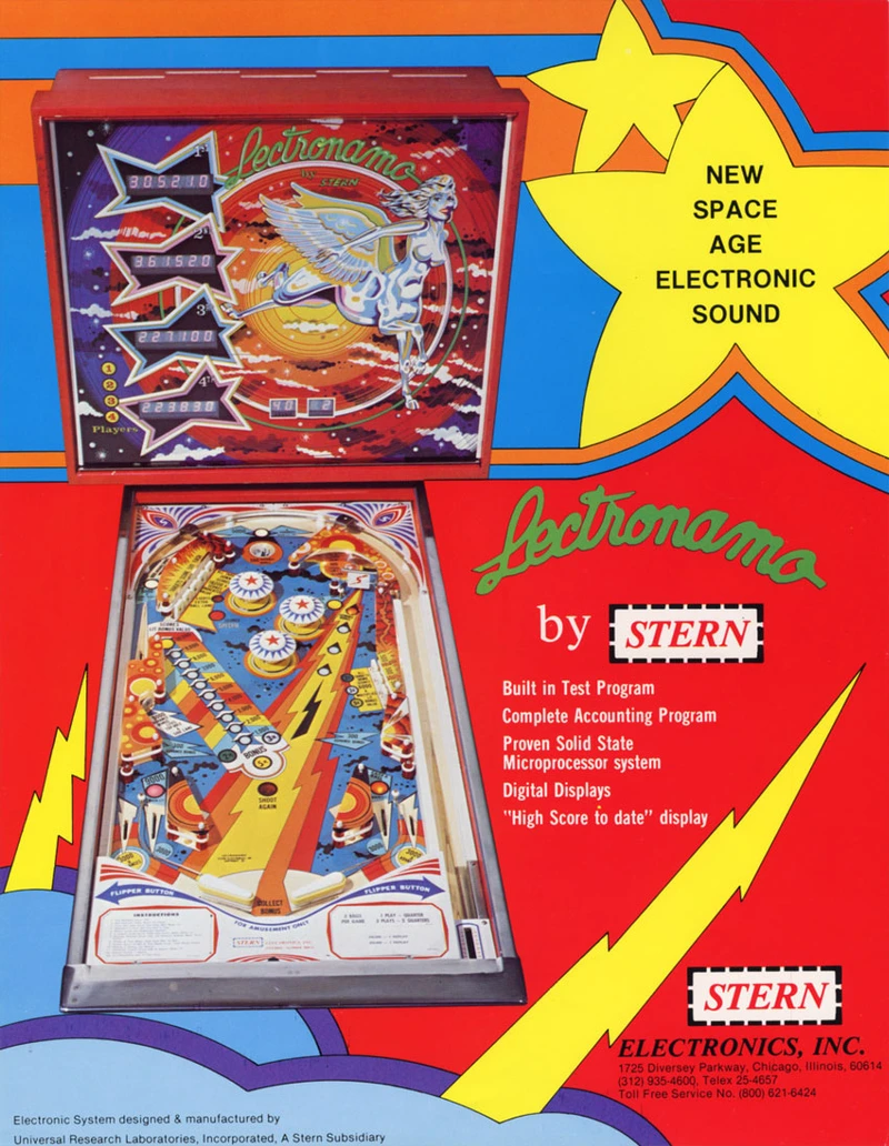 Flyer for Lectronamo