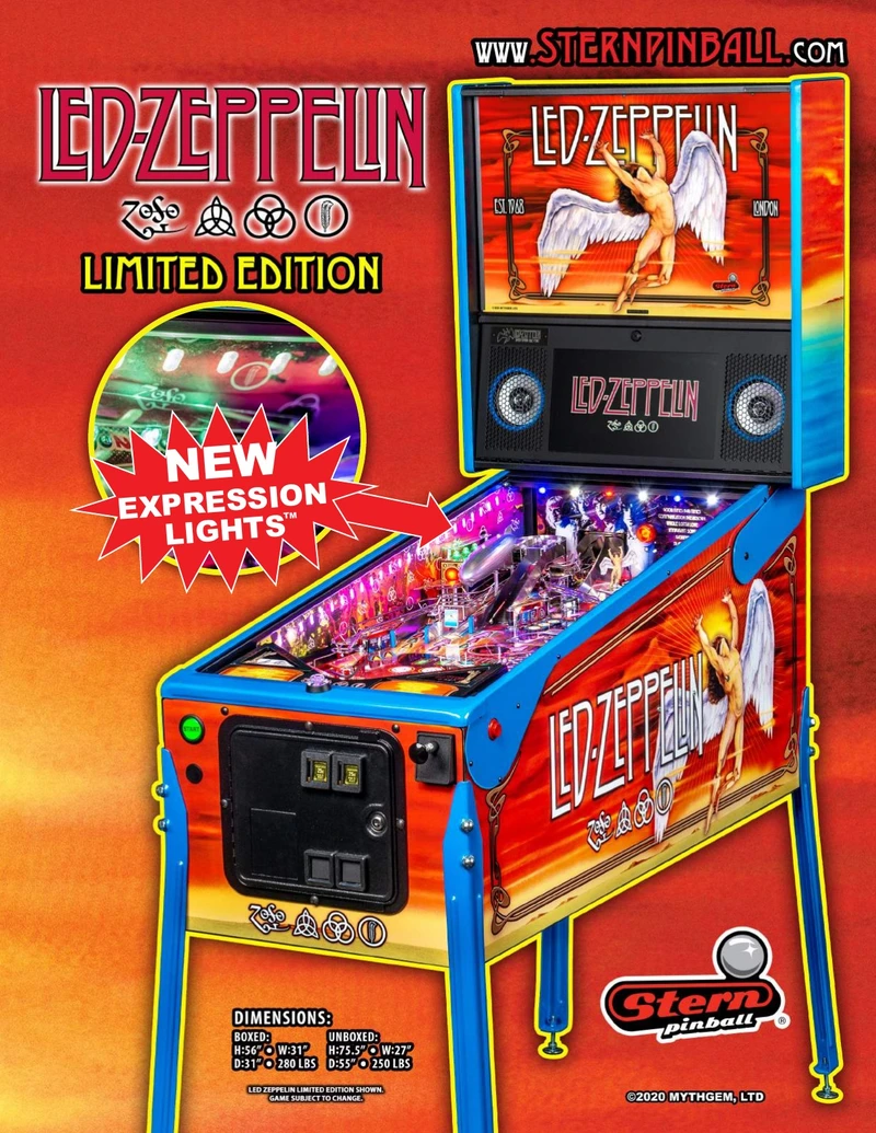 Flyer for Led Zeppelin (LE)