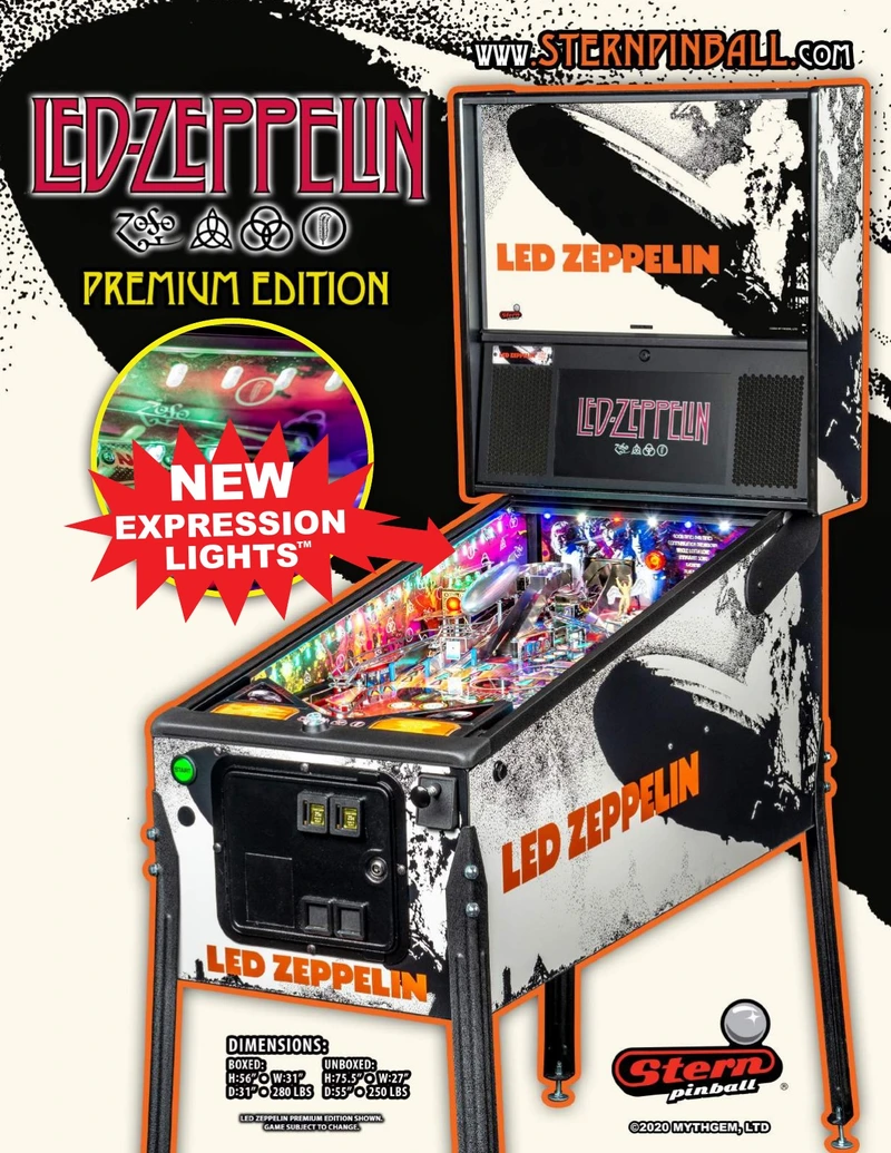 Flyer for Led Zeppelin (Premium)