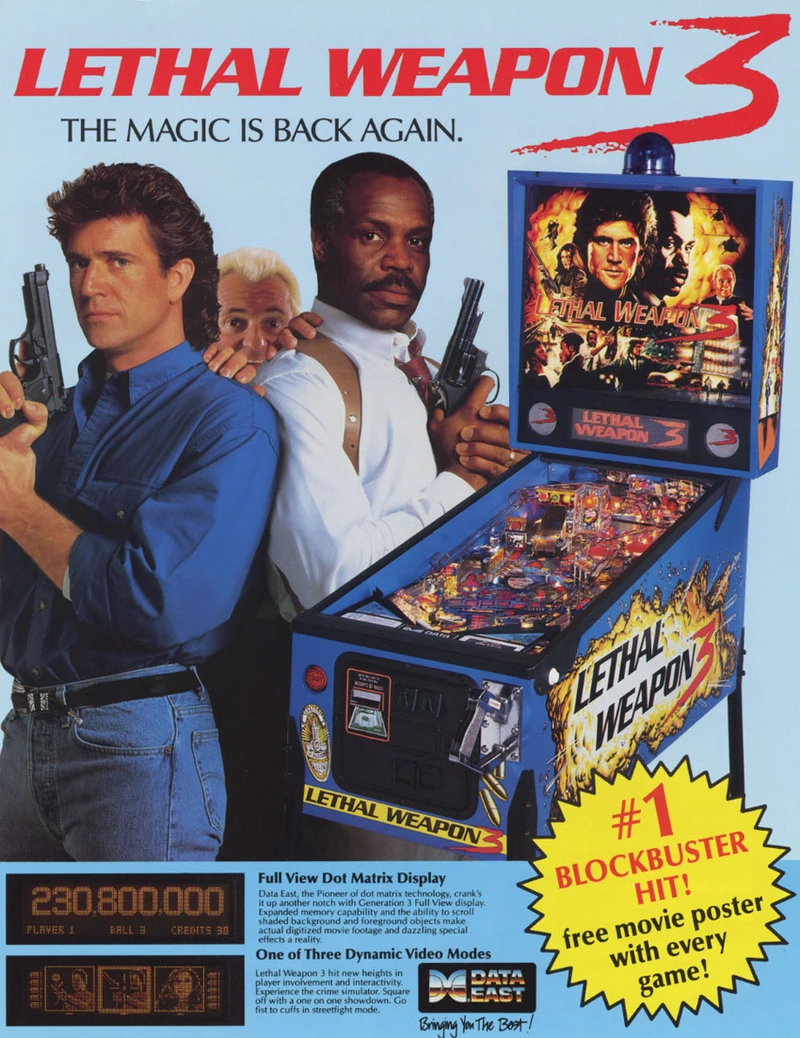 Flyer for Lethal Weapon 3
