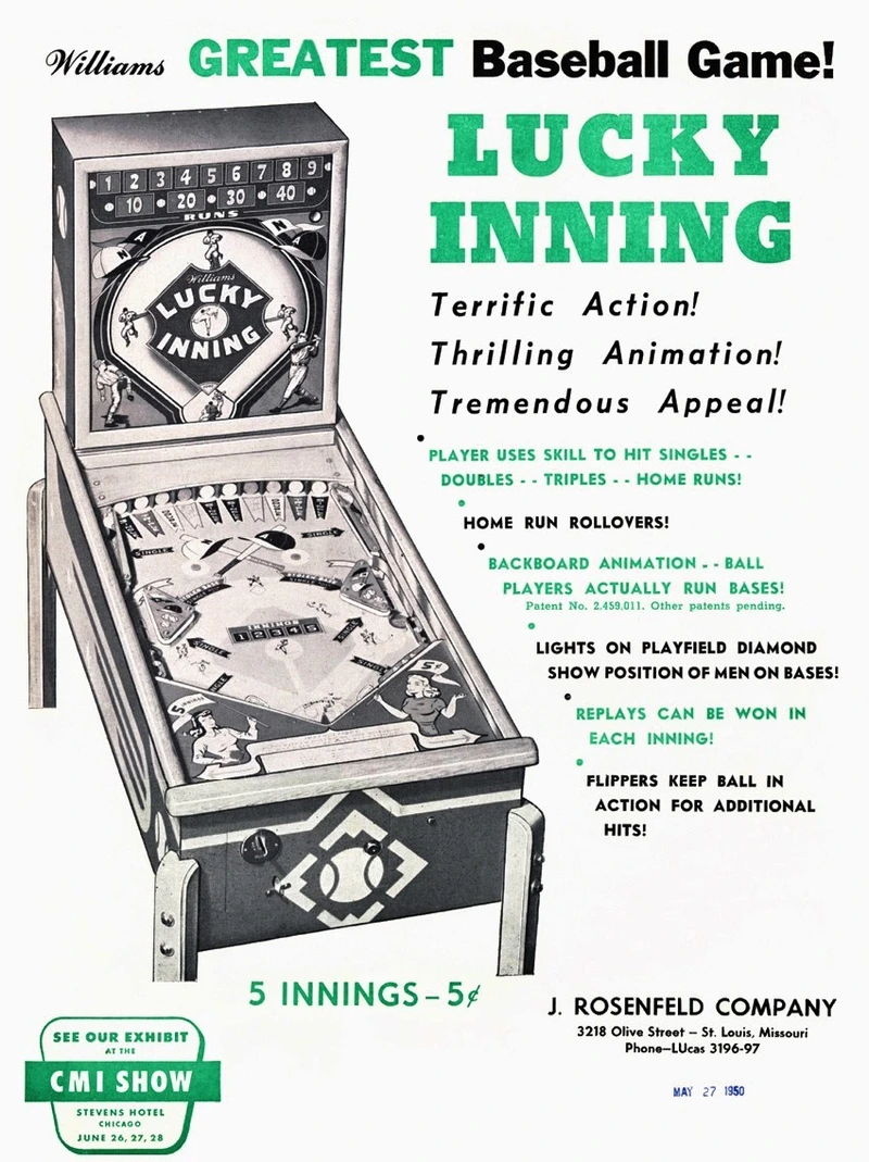 Dépliant pour Lucky Inning