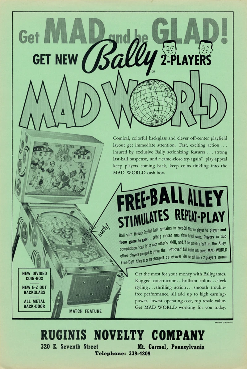 Flyer for Mad World