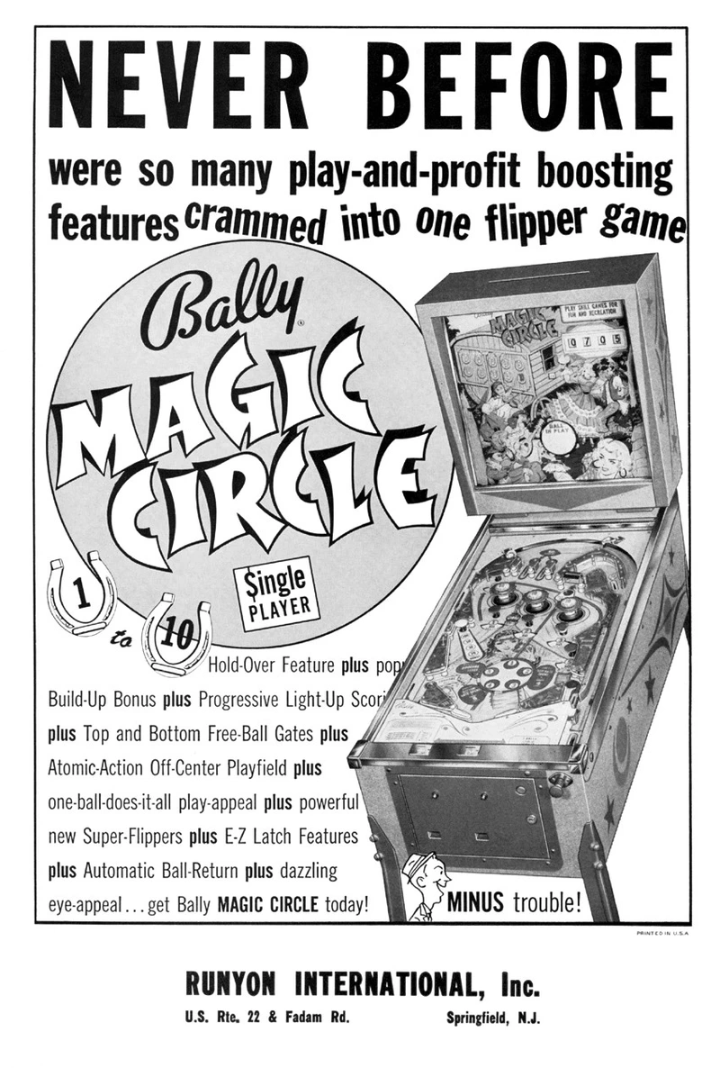 Dépliant pour Magic Circle