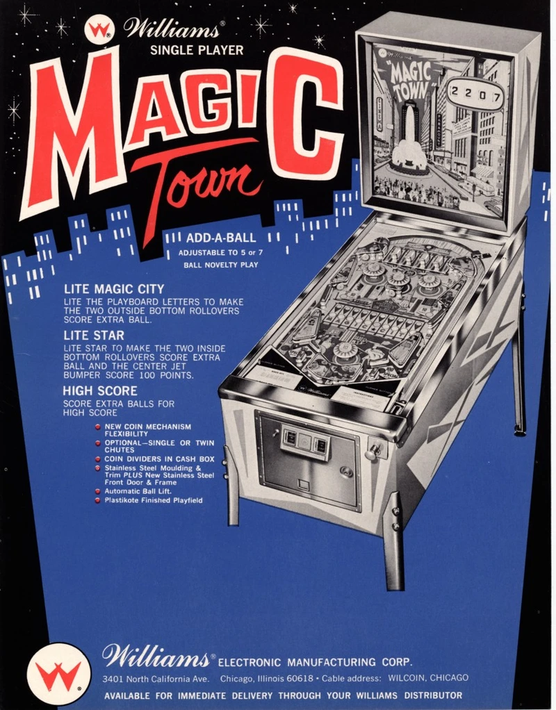 Flyer for Magic Town
