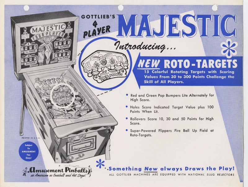 Flyer for Majestic