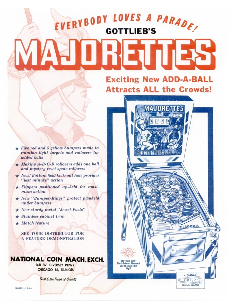 Dépliant pour Majorettes