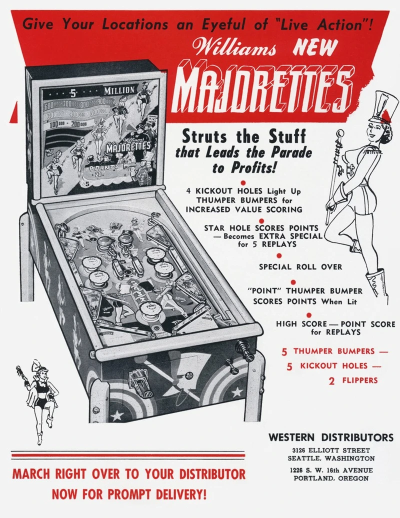 Flyer for Majorettes