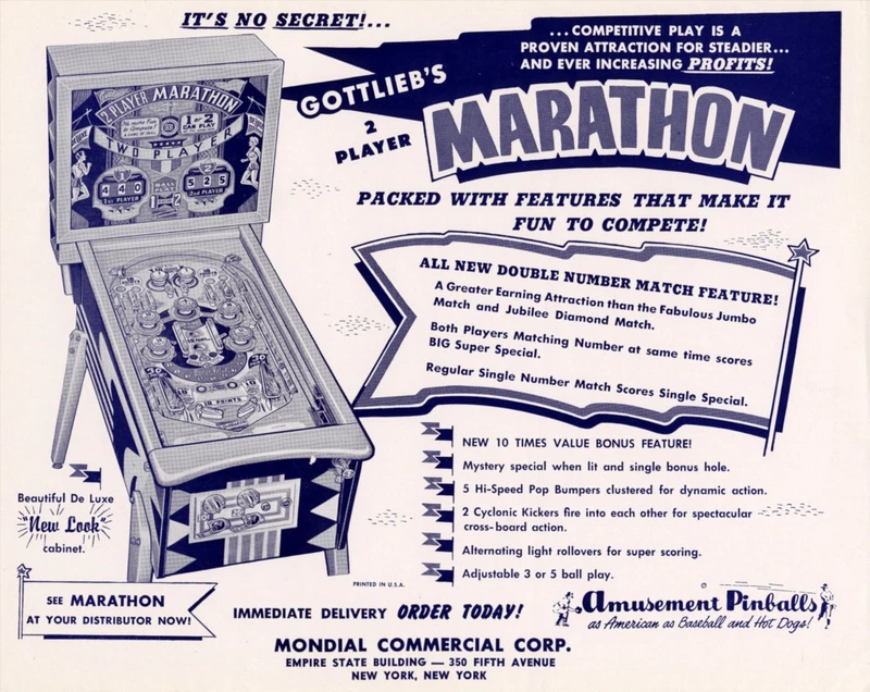 Dépliant pour Marathon