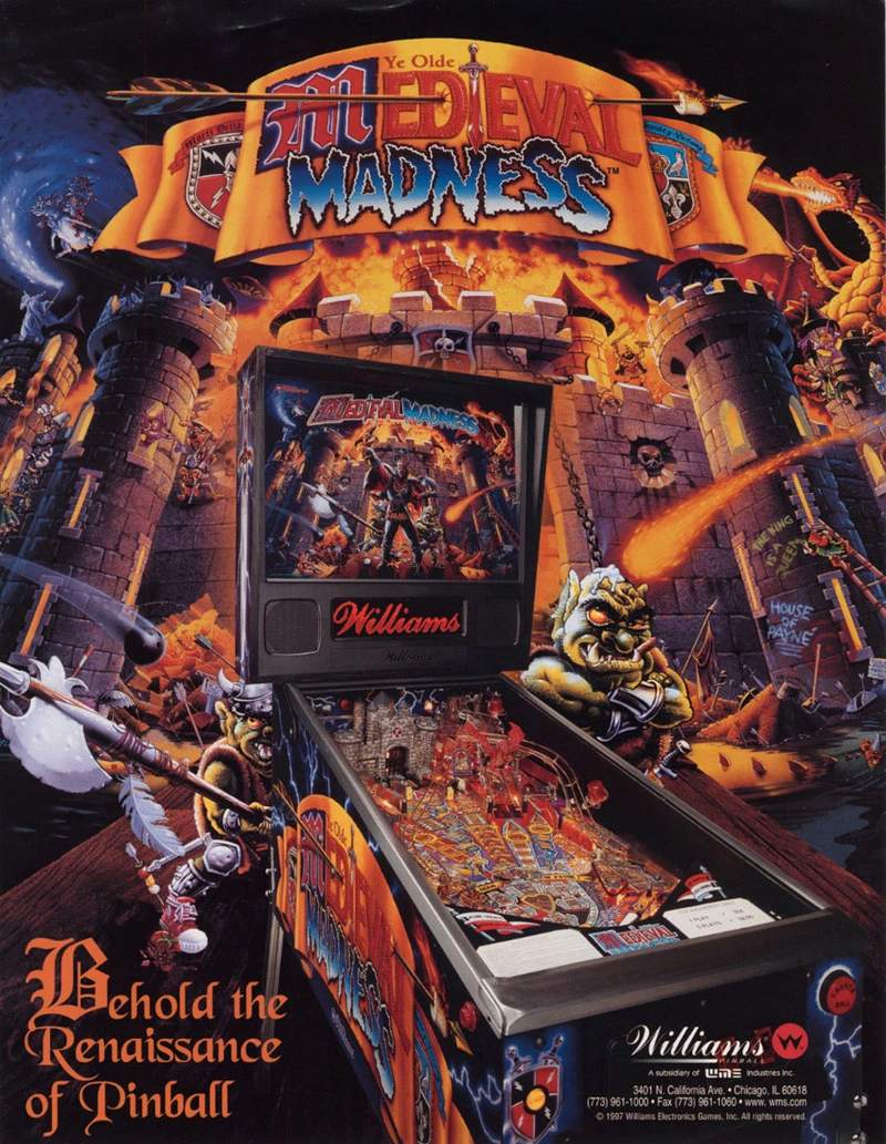 Flyer for Medieval Madness
