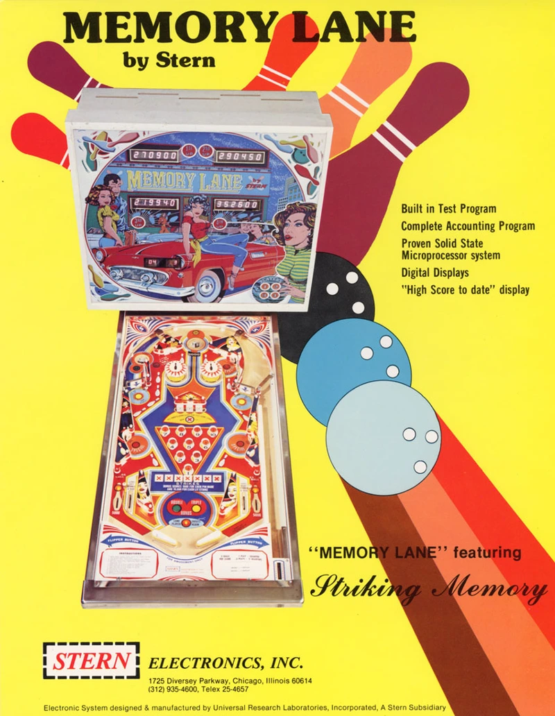 Flyer for Memory Lane