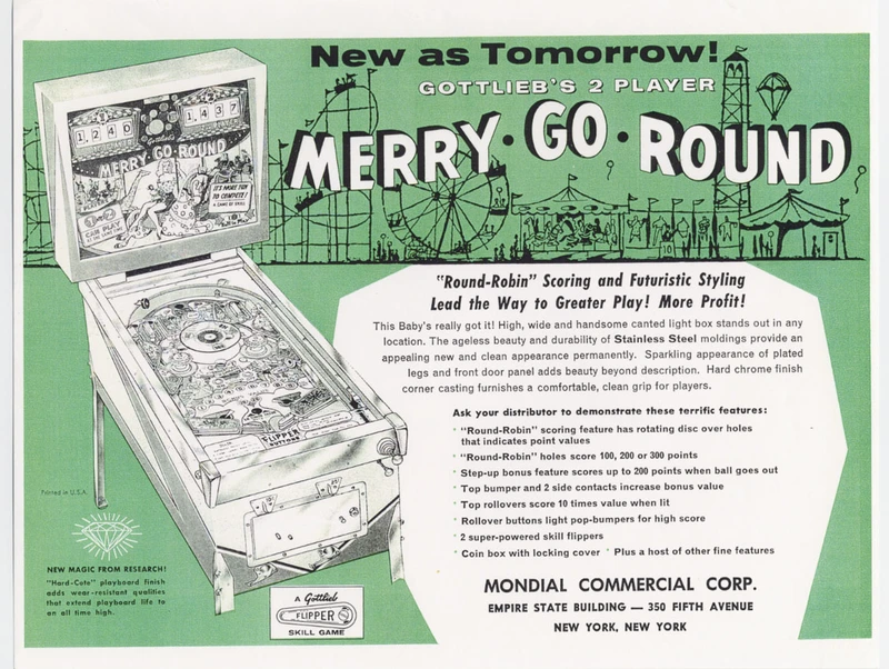 Flyer for Merry-Go-Round