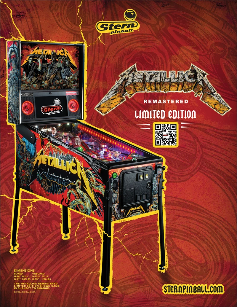 Dépliant pour Metallica Remastered (LE)