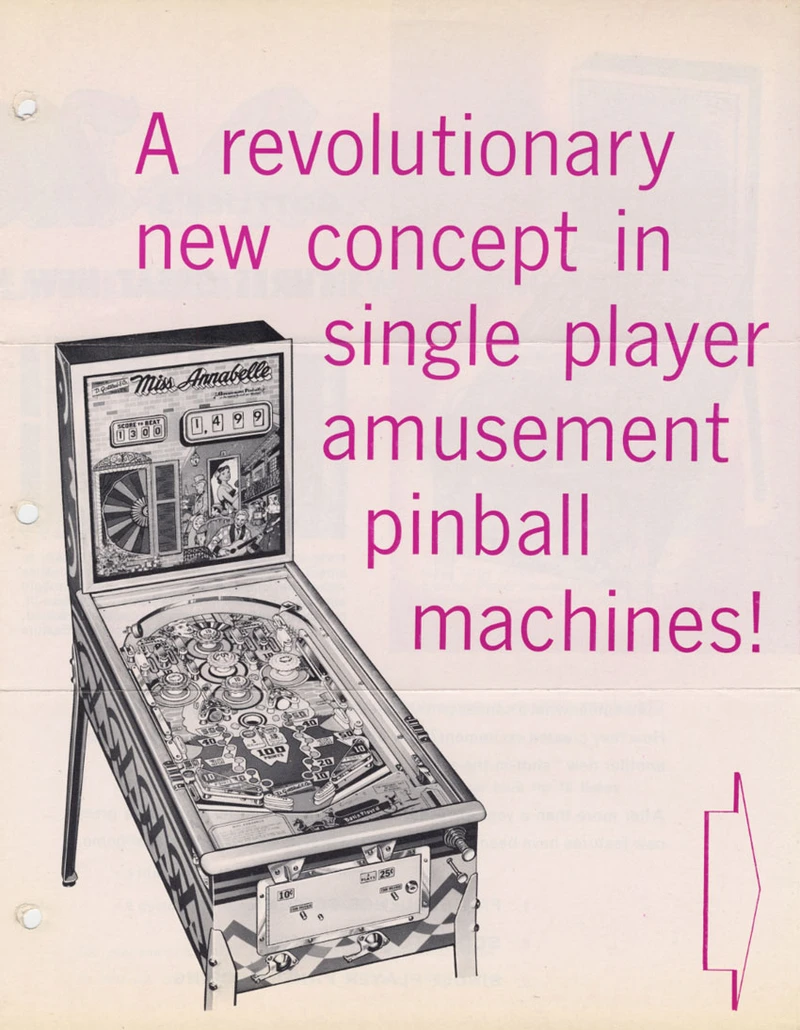 Flyer for Miss Annabelle