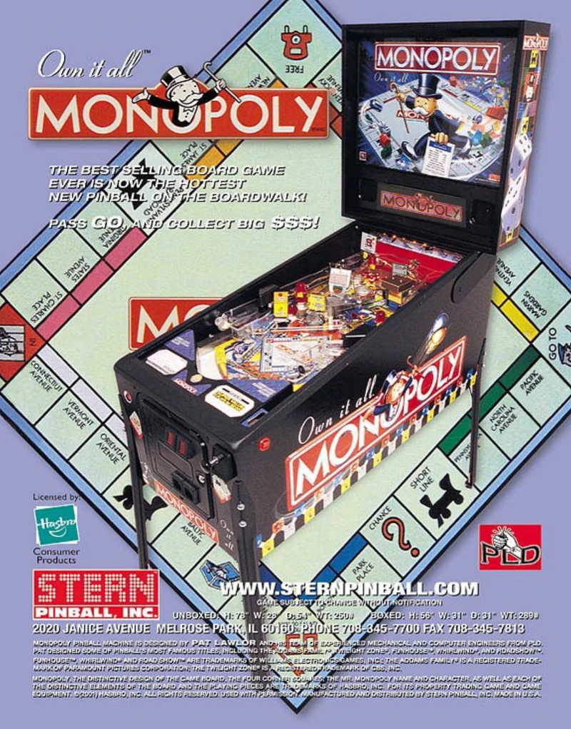 Flyer for Monopoly