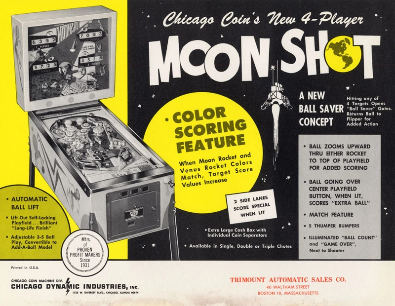 Dépliant pour Moon Shot